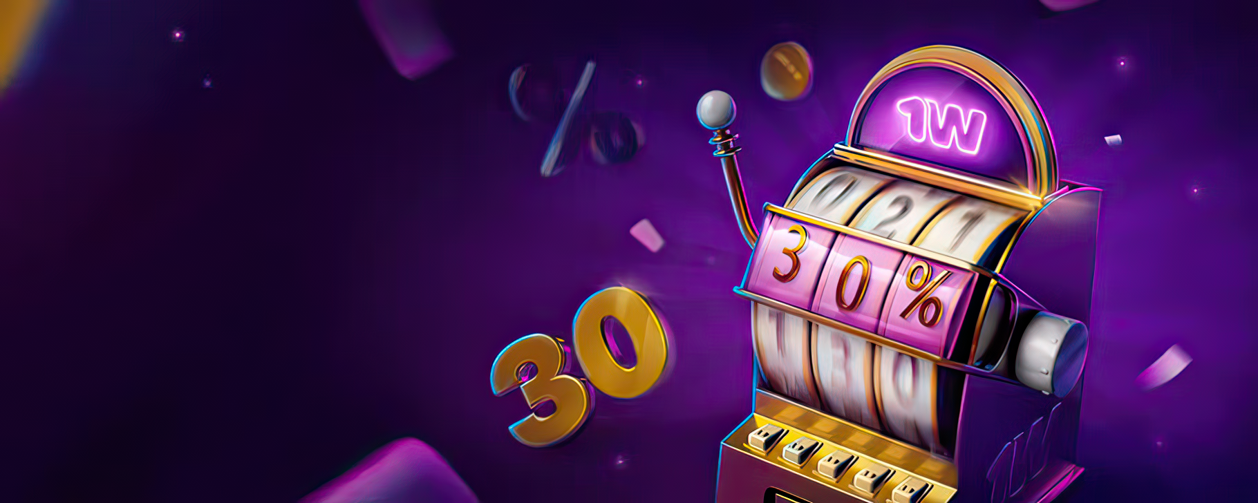 Reembolso semanal de hasta el 30% en juegos de casino